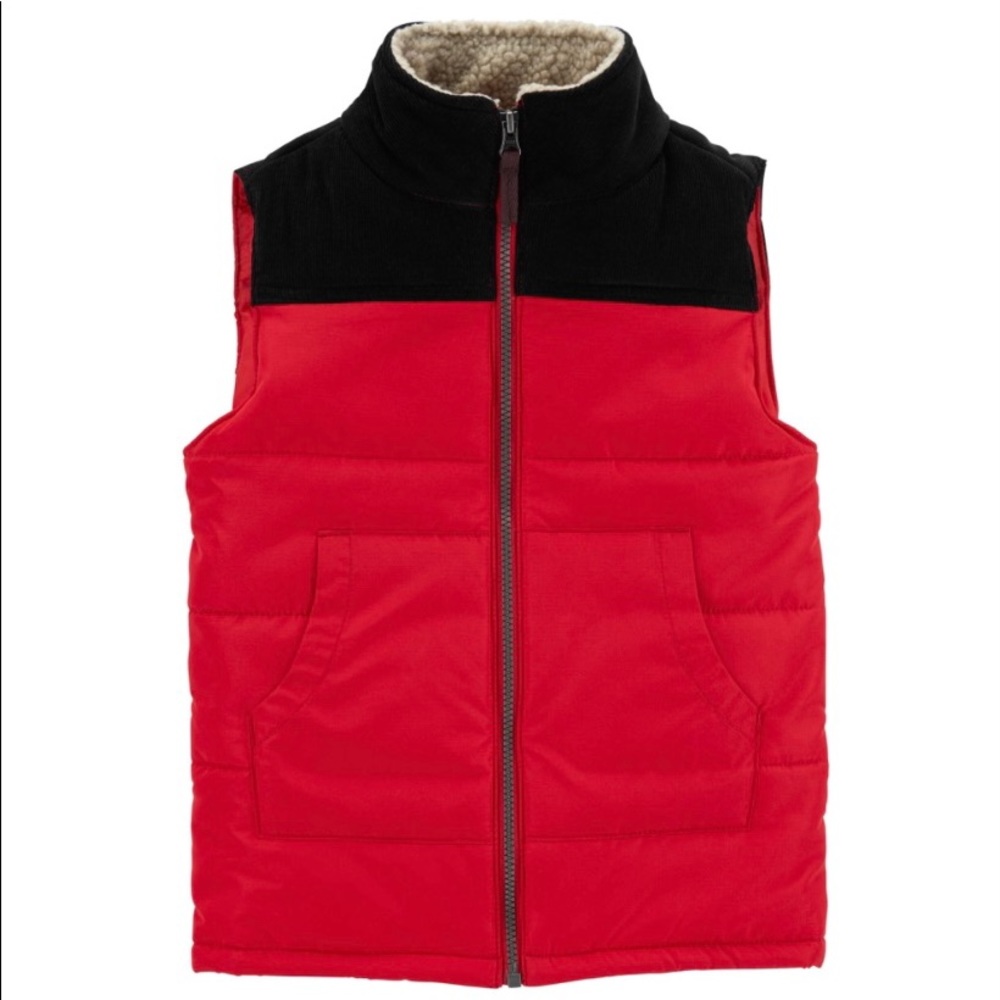 *NWOT- Carter's Zip-Up Puffer Vest Jacket 3T